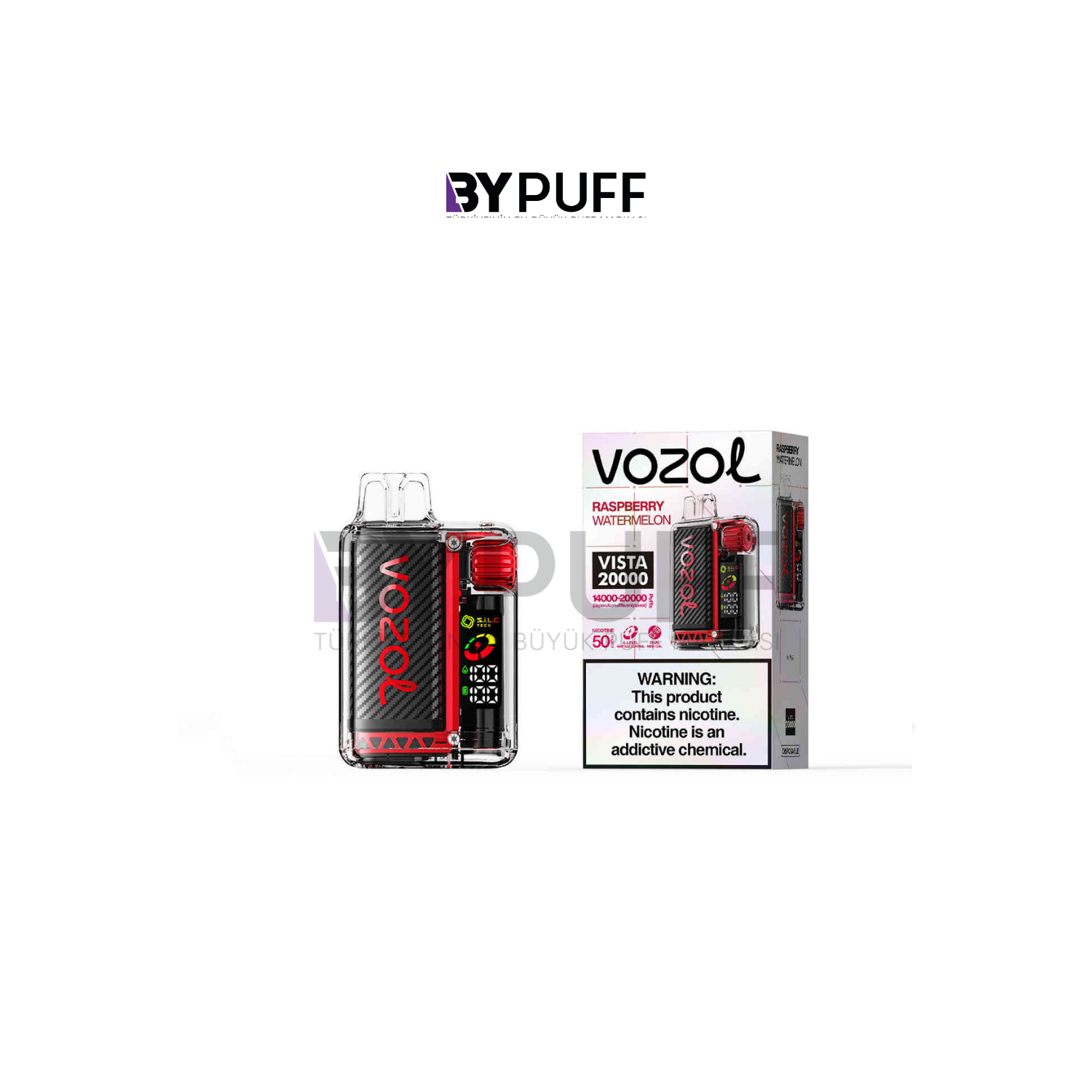 Vozol Vista 20000 Raspberry Watermelon